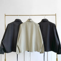 New Men's Essentials Letter Windbreak Coat Thin Jacket Reflective Streetwear Unisex Loose Oversized Hip Hop Zipper pullover