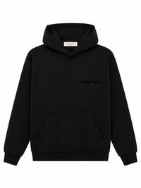black ess hodie set