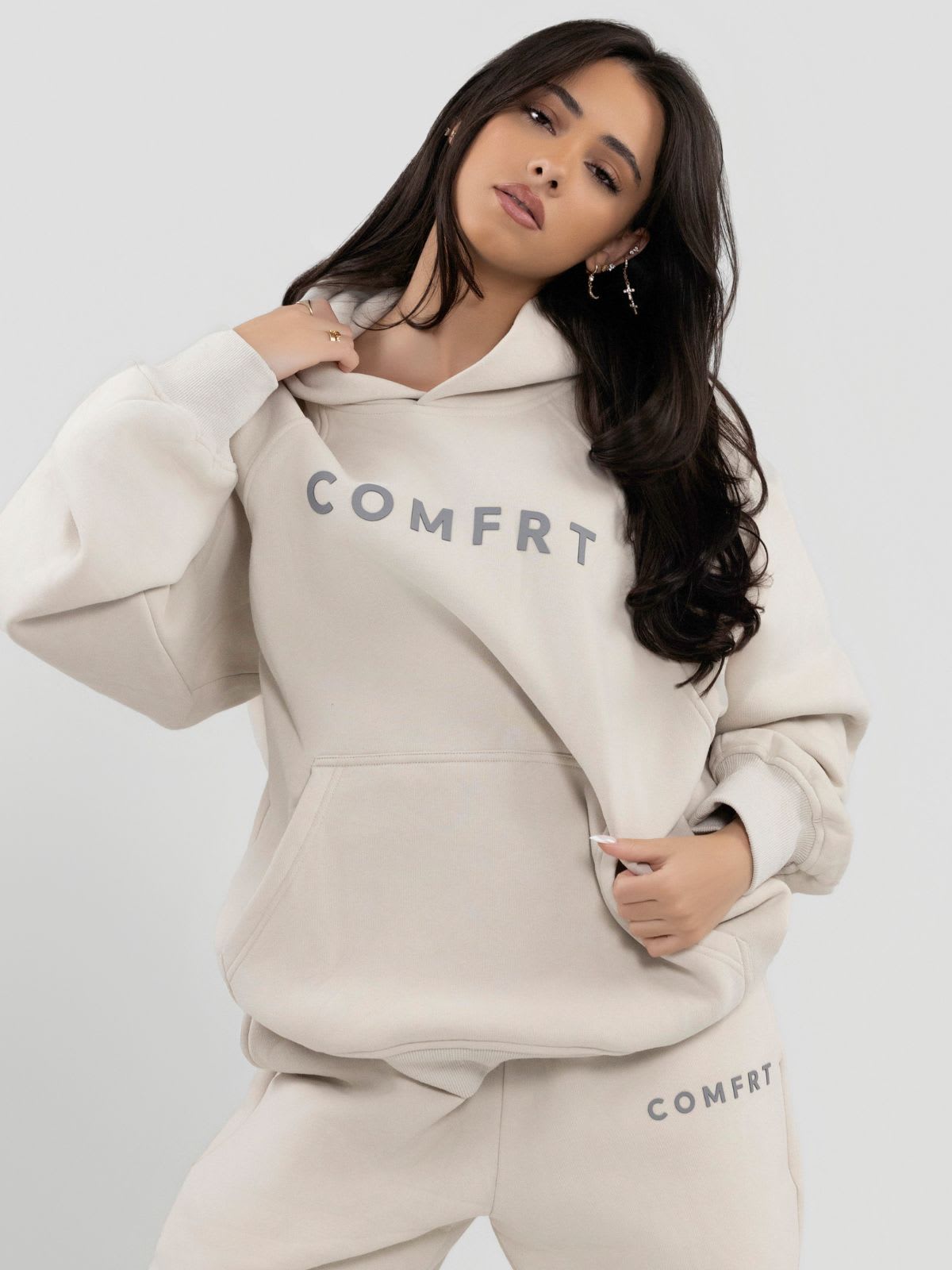 Qamis x Comfrt Unisex Tranquil  Hoodie