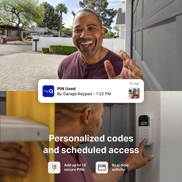 QAMIS ViewKey™ Smart Video Keypad – HD Camera, Custom PINs, Real-Time Alerts, Easy App Control