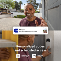 QAMIS ViewKey™ Smart Video Keypad – HD Camera, Custom PINs, Real-Time Alerts, Easy App Control