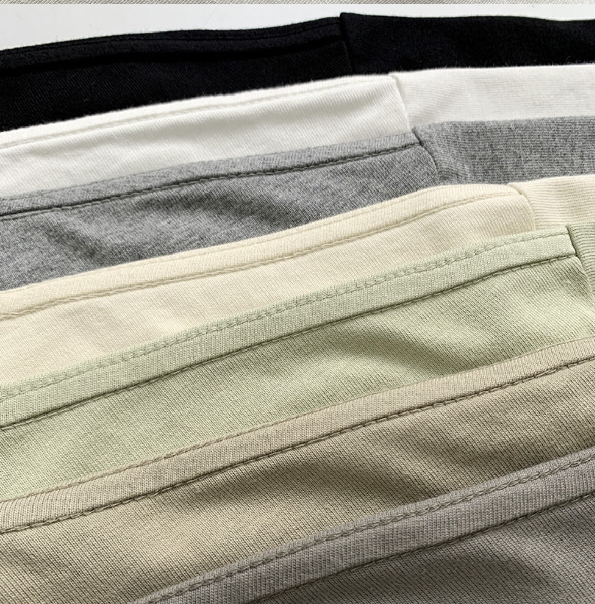 Qamis x Essentials Summer T-Shirt – 100% Cotton, Clean & Minimal