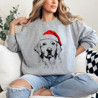 Santa Paws™ Christmas Dog Sweatshirt — 50 Breeds, 1 Festive Spirit 🎅