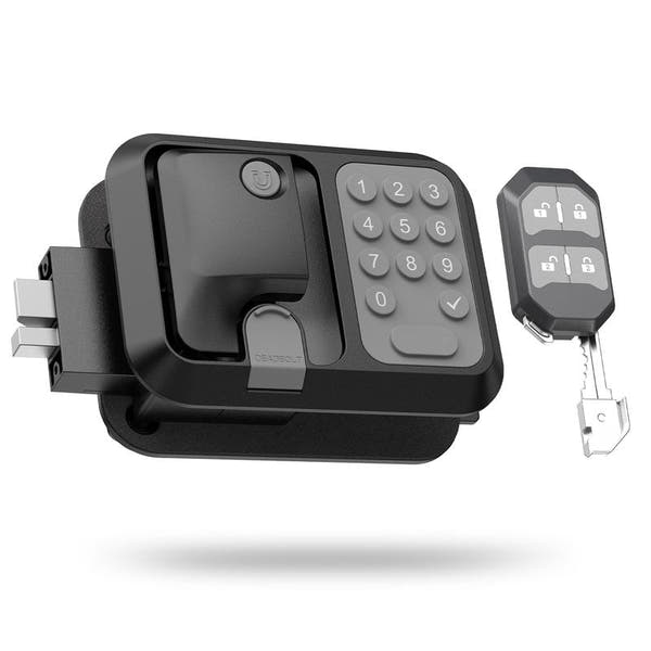 NESTILY Guard Pro™ – Keyless Heavy-Duty RV Door Lock | Fits 98% of RVs | Fob + Keypad V3