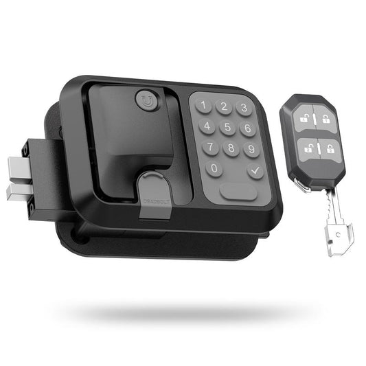 NESTILY Guard Pro™ – Keyless Heavy-Duty RV Door Lock | Fits 98% of RVs | Fob + Keypad V3