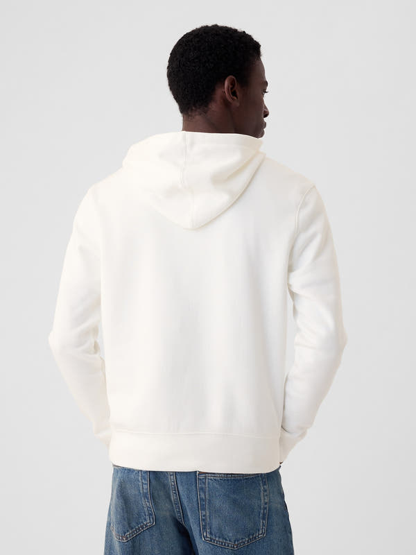 Gap VintageSoft Arch Logo Full-Zip Hoodie – Classic Comfort with a Relaxed Fit