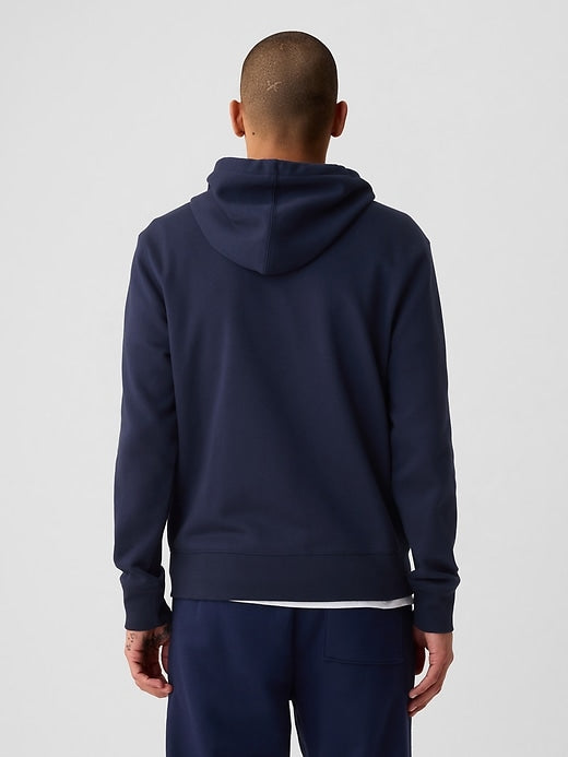 Gap VintageSoft Arch Logo Full-Zip Hoodie – Classic Comfort with a Relaxed Fit