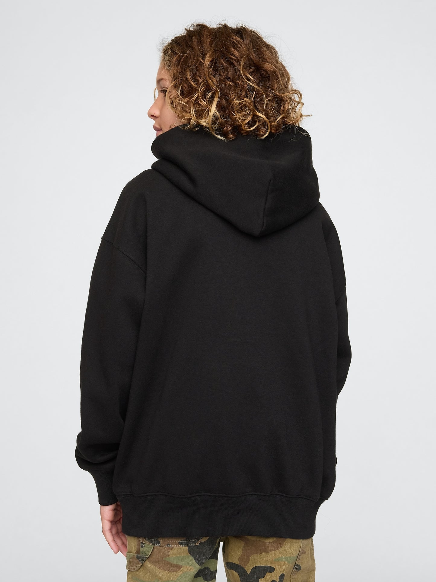 Kids Gap Teen Logo Hoodie – Everyday Comfort with a Relaxed Fit