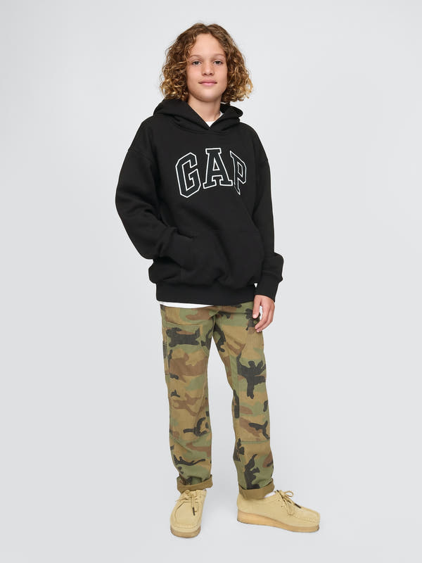 Kids Gap Teen Logo Hoodie – Everyday Comfort with a Relaxed Fit