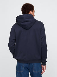 Gap VintageSoft Arch Logo Full-Zip Hoodie – Classic Comfort with a Relaxed Fit