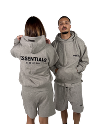 The Qamis™ Fear of God Essentials Pullover Chest Logo Hoodie (SS22)