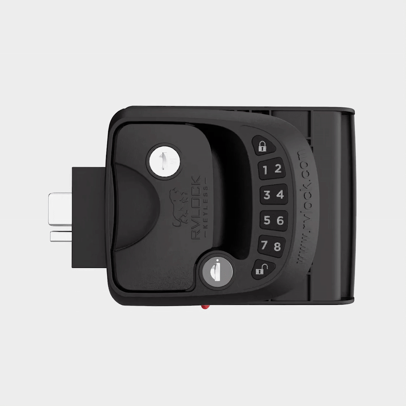 NESTILY Guard Pro™ – Keyless Heavy-Duty RV Door Lock | Fits 98% of RVs | Fob + Keypad