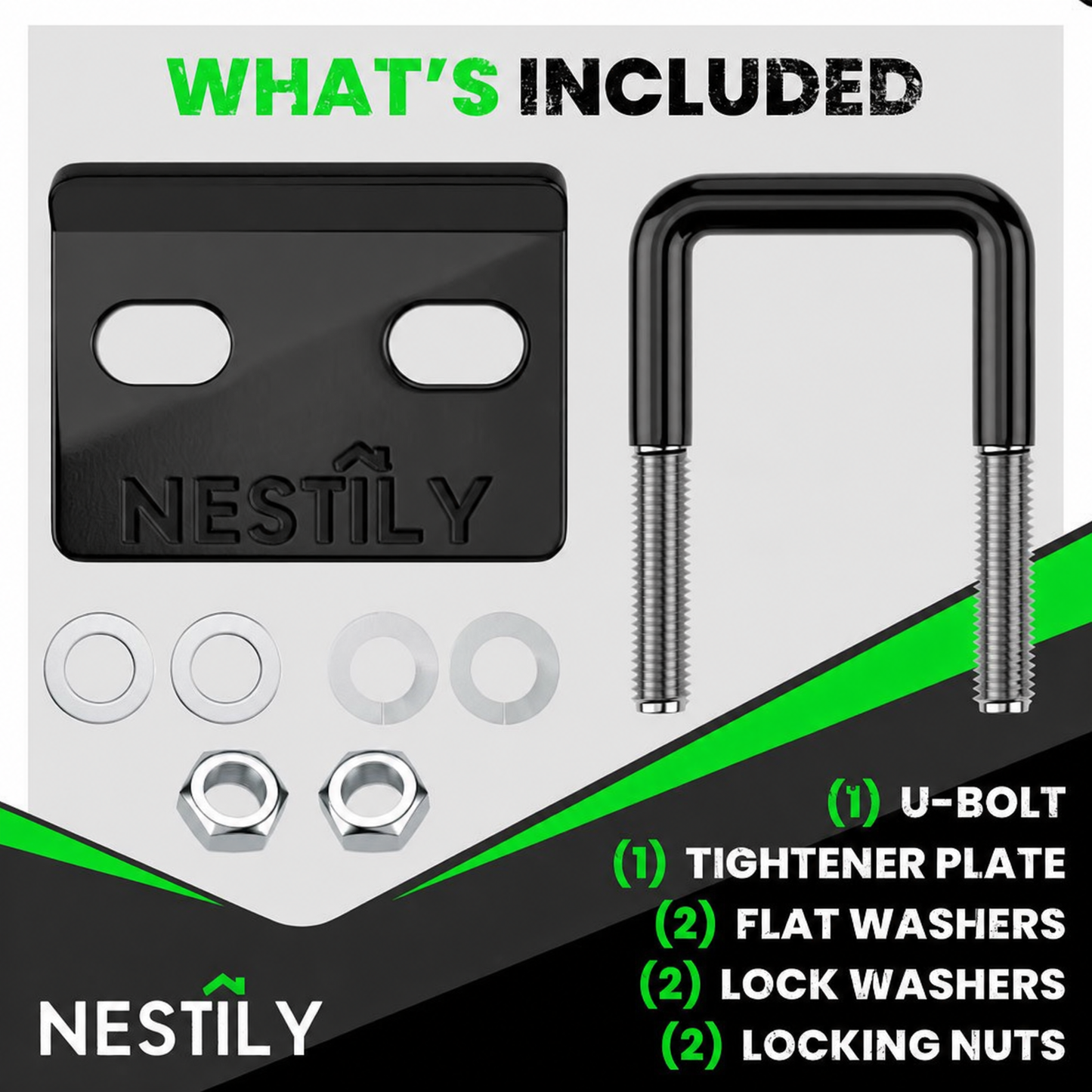 NESTILY HitchGuard Pro™ — Heavy-Duty Anti-Rattle Hitch Tightener