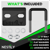 NESTILY HitchGuard Pro™ — Heavy-Duty Anti-Rattle Hitch Tightener