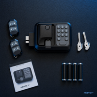 NESTILY™ SmartLock Pro — Keyless Heavy-Duty RV Door Lock | Fits 98% of RVs | Keypad + Remote Fob + Backup Key