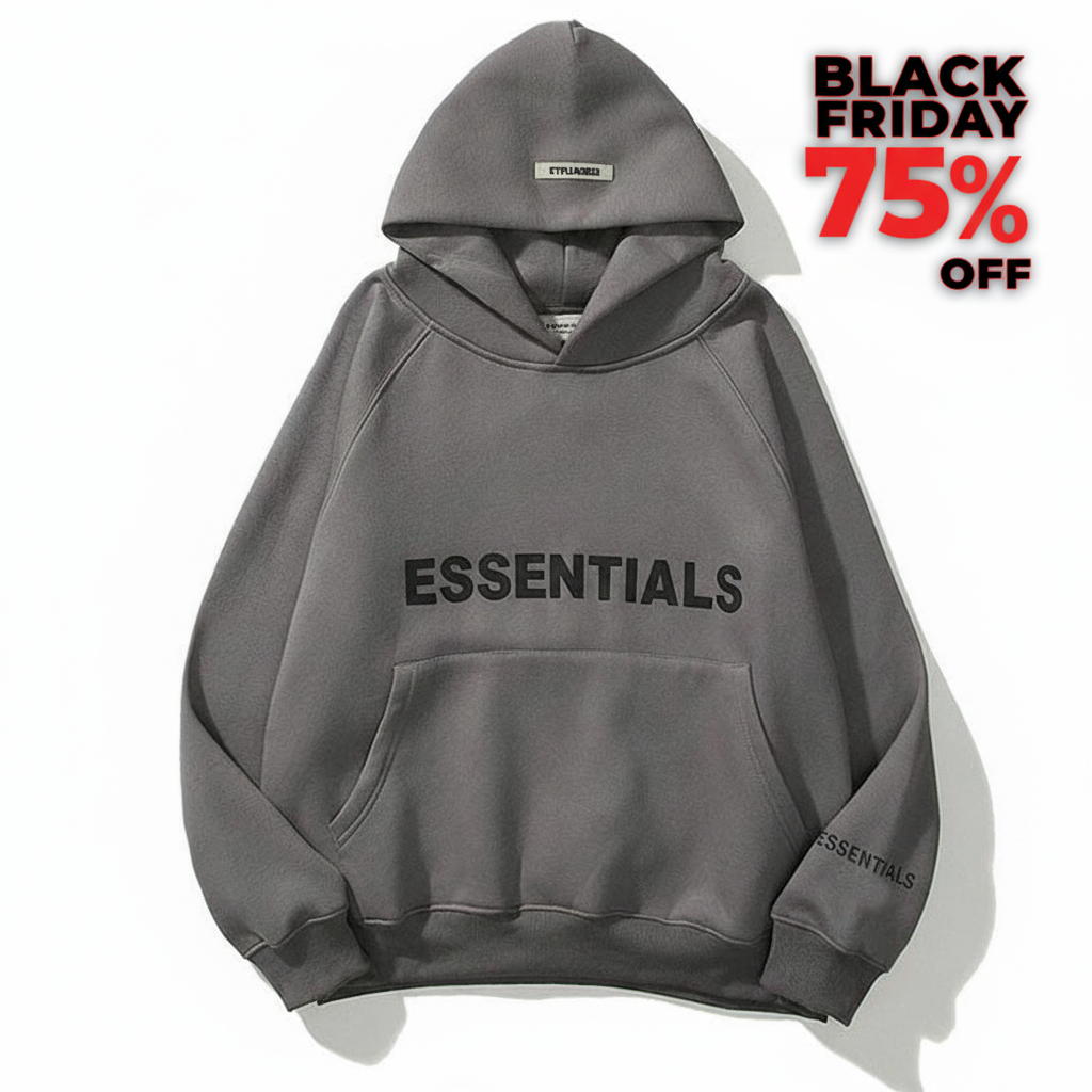 Qamis™ x Essentials Hoodie — Early Black Friday Drop | Premium 100% Cotton