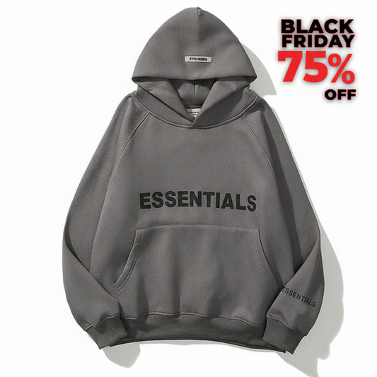 Qamis™ x Essentials Hoodie — Early Black Friday Drop | Premium 100% Cotton