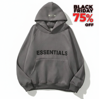 Qamis™ x Essentials Unisex Hoodie – Premium 100% Cotton Streetwear