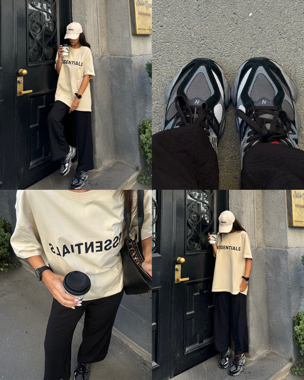 Gvantsa x QAMIS™ Full Fit – Tee, Cap & New Balance 9060 Shoes