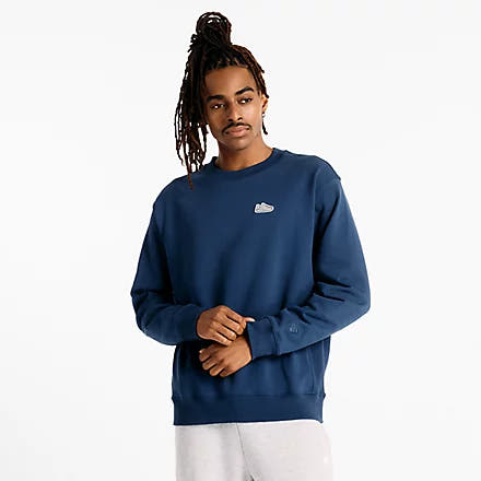 New Balance Athletics 574 Patch Crew – Everyday Comfort with a Stylish Edge