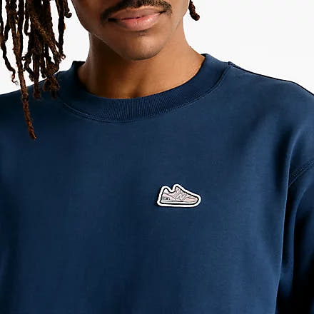 New Balance Athletics 574 Patch Crew – Everyday Comfort with a Stylish Edge
