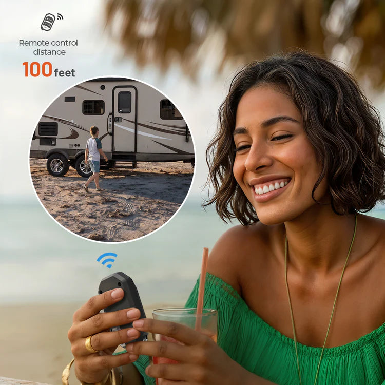 NESTILY Guard Pro™ – Keyless Heavy-Duty RV Door Lock | Fits 98% of RVs | Fob + Keypad