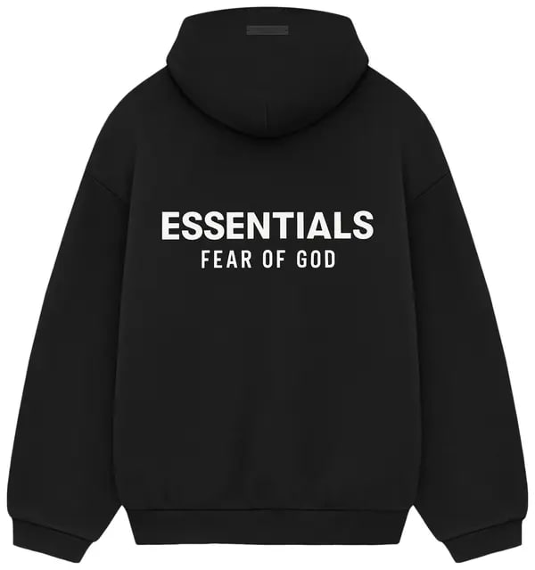 The Qamis™ Fear of God Essentials Pullover Chest Logo Hoodie (SS22)