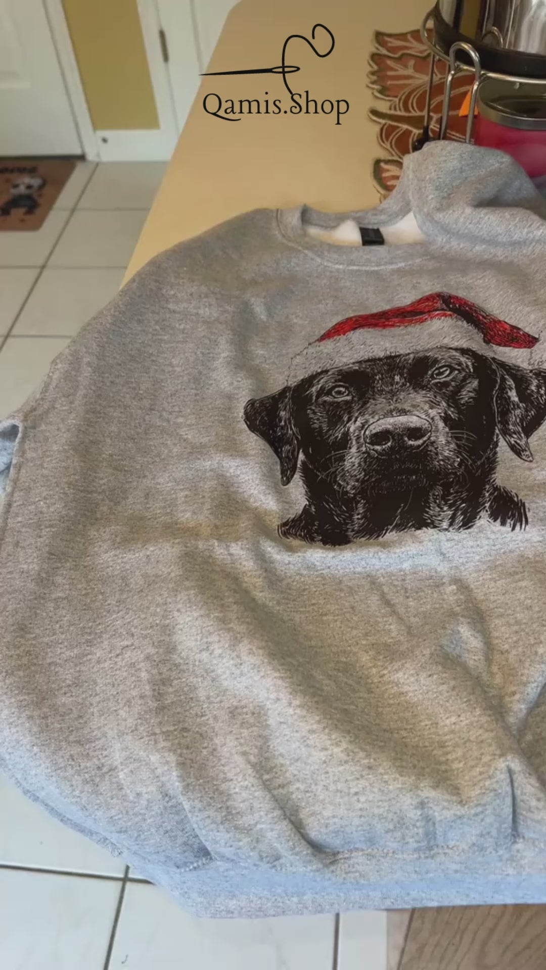 Santa Paws™ Christmas Dog Sweatshirt — 50 Breeds, 1 Festive Spirit 🎅 video