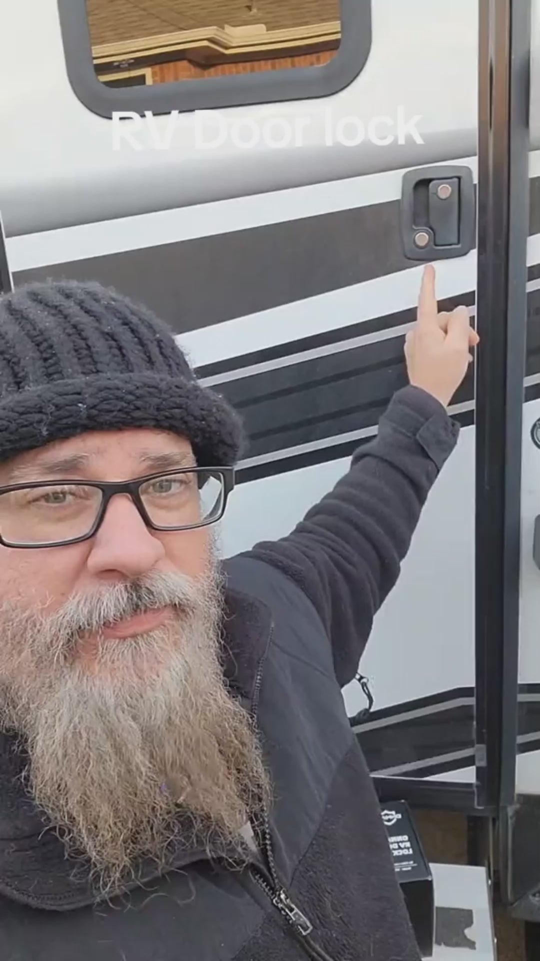 NESTILY Guard Pro™ RV Door Lock Keyless Entry Waterproof, 2 Fobs, 1 Control 2 Doors video