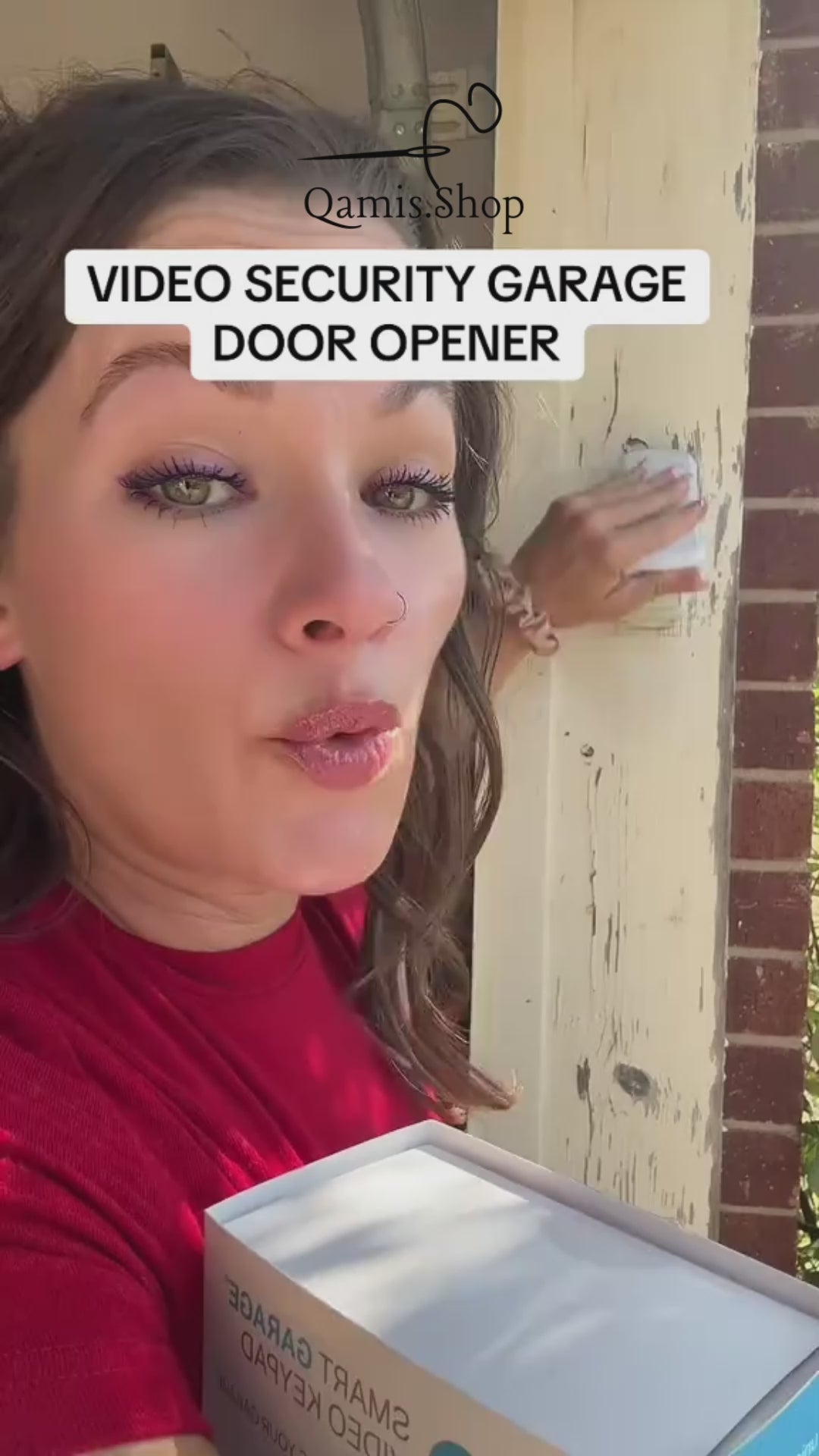 QAMIS ViewKey™ Smart Video Keypad – HD Camera, Custom PINs, Real-Time Alerts, Easy App Control video