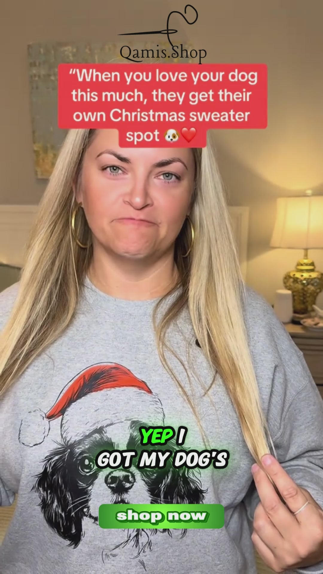 Santa Paws™ Christmas Dog Sweatshirt — 50 Breeds, 1 Festive Spirit 🎅 video