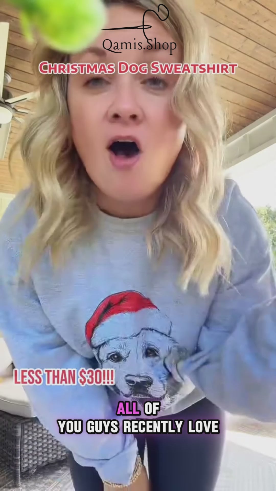 Santa Paws™ Christmas Dog Sweatshirt — 50 Breeds, 1 Festive Spirit 🎅 video