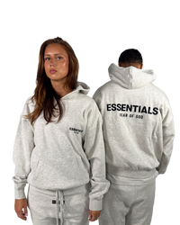 The Qamis™ Fear of God Essentials Pullover Chest Logo Hoodie (SS22)