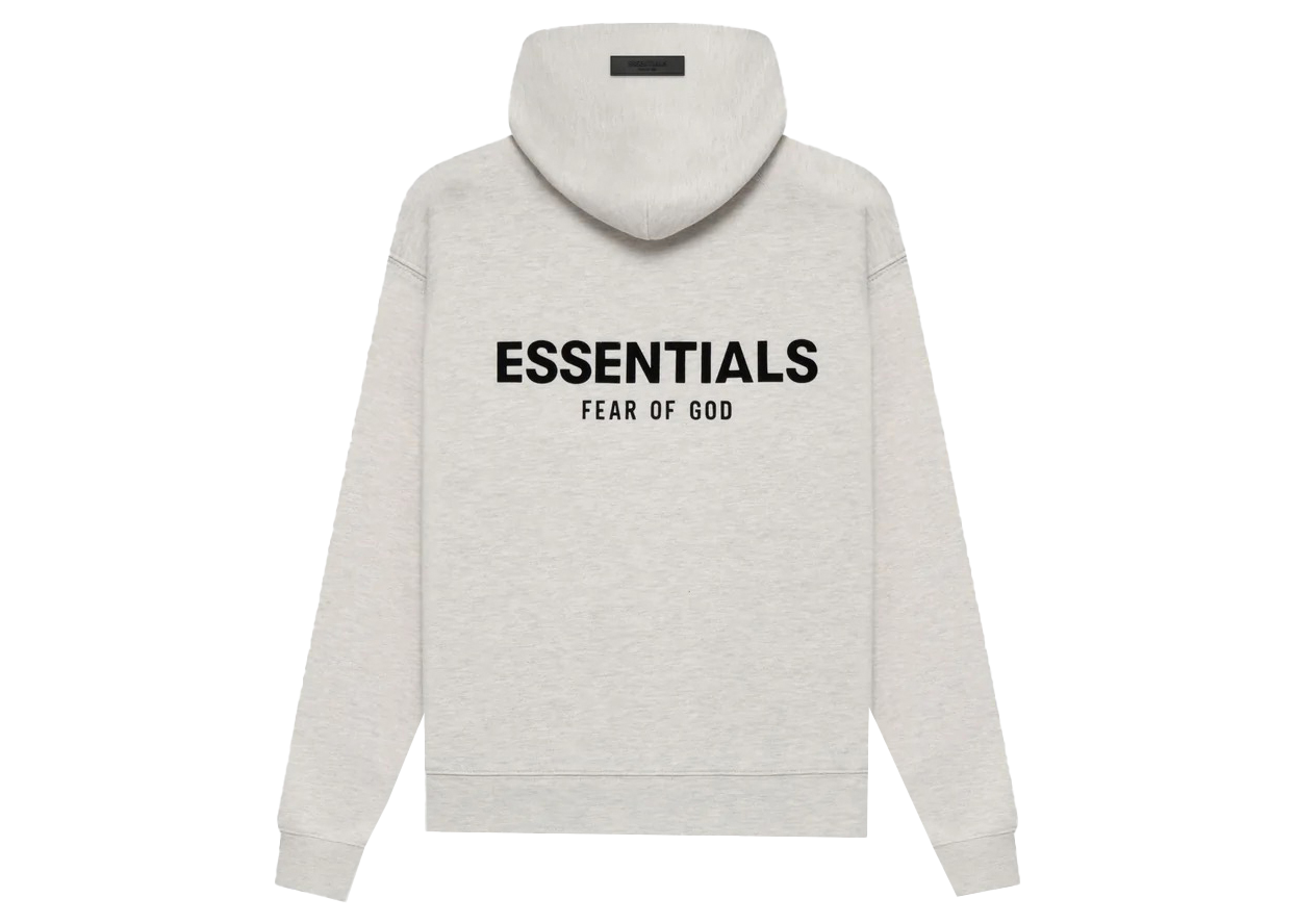 The Qamis™ Fear of God Essentials Pullover Chest Logo Hoodie (SS22)