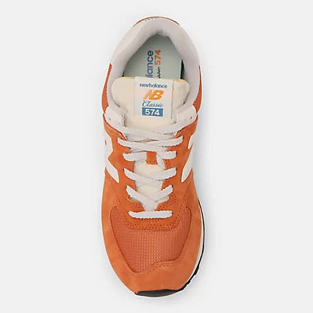 New Balance 574 Classic Sneakers – Suede/Mesh Comfort