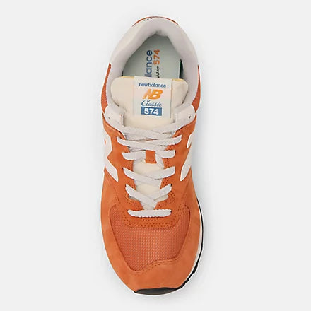 New Balance 574 Classic Sneakers – Suede/Mesh Comfort