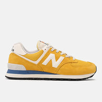 New Balance 574 Classic Sneakers – Suede/Mesh Comfort