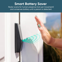 QAMIS PalmLock™ Smart Keyless Door Lock – Palm Recognition, 2 Fobs, Auto-Lock, Weatherproof