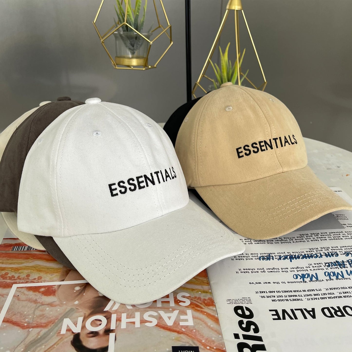 New ESSENTIALS Baseball Hats Cap For Men Women Adjustable Snapback Cap