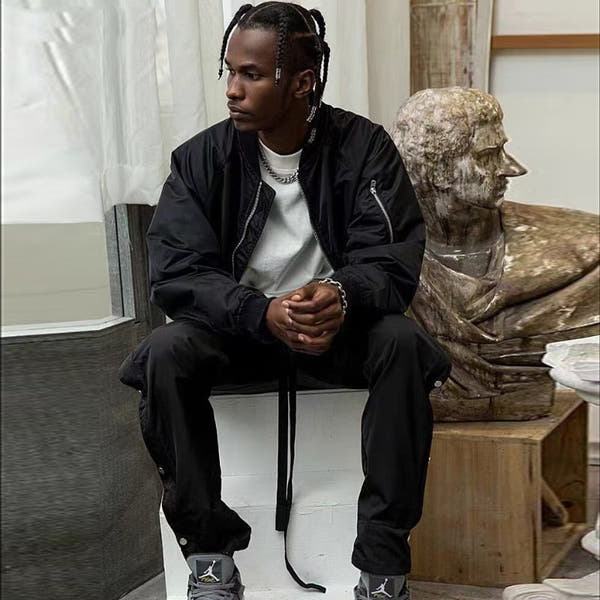 ESSENTIALS High Street Jackets Letter Print Winter Warm Zipper Jacket