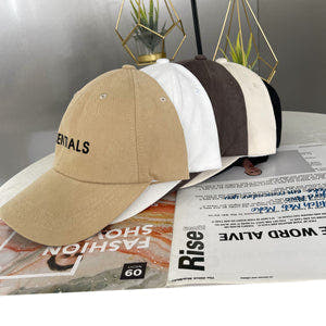 New ESSENTIALS Baseball Hats Cap For Men Women Adjustable Snapback Cap