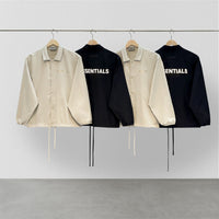 FW23 Street Fashion Brand Essentials Unisex Oversize Thin Jacket 3M Re