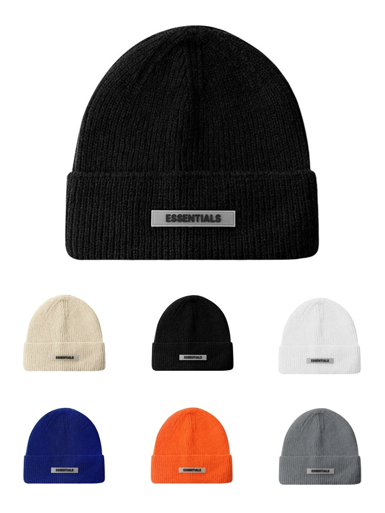 Essentials Cap Hat Luxury Brand Hip Hop Men Women Warm Knit Hat Warm F