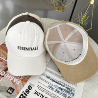 New ESSENTIALS Baseball Hats Cap For Men Women Adjustable Snapback Cap